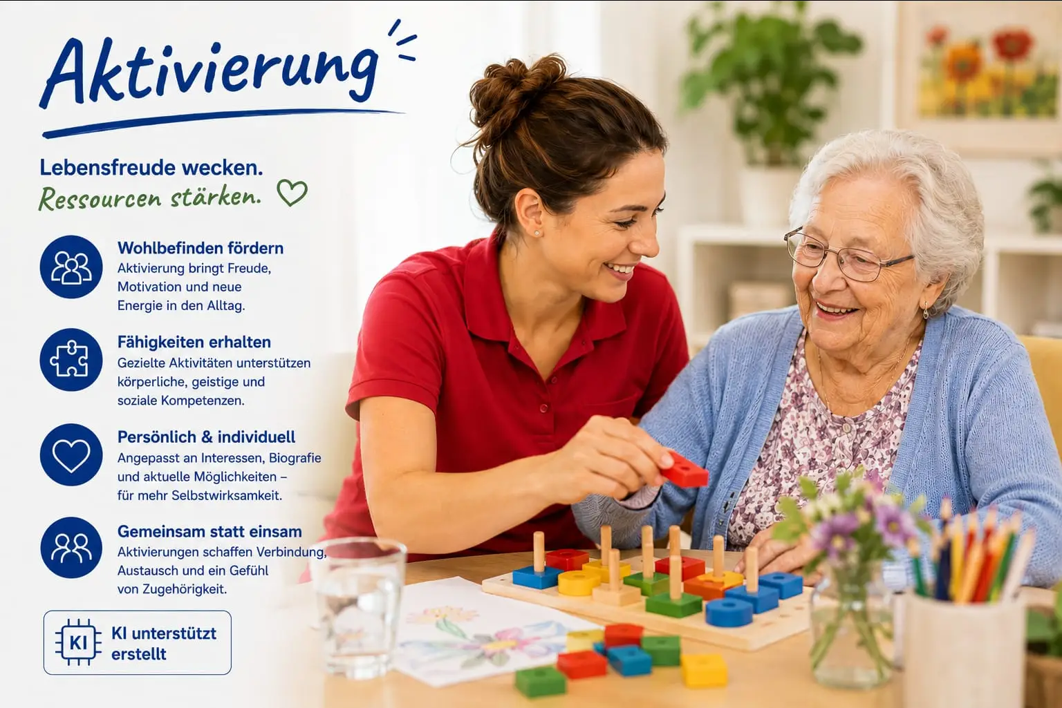 Aktivierung mit Alltagsgegenstände