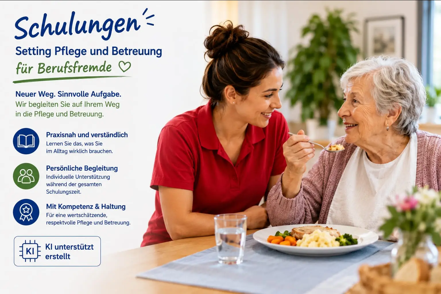Basisqualifizierung HPH, Betreuungskräfte und Präsenzkräfte
